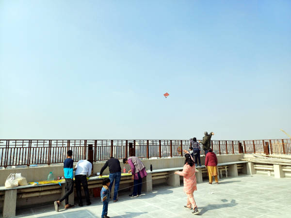 Celebration of Makar Sankranti in Platinum Greens, Mansarovar Ext, Jaipur