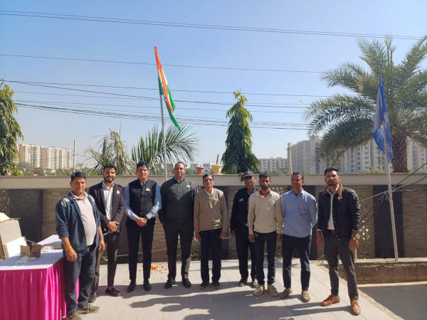 Celebrating Republic Day in Platinum Greens, Mansarovar Ext, Jaipur