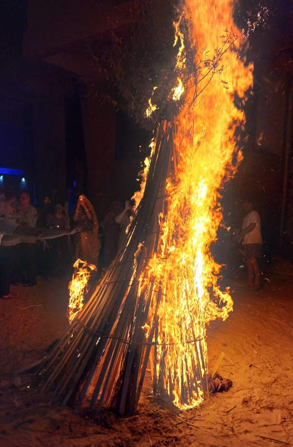 Holika Dahan Celebration in Platinum Greens, Mansarovar Extension, Jaipur