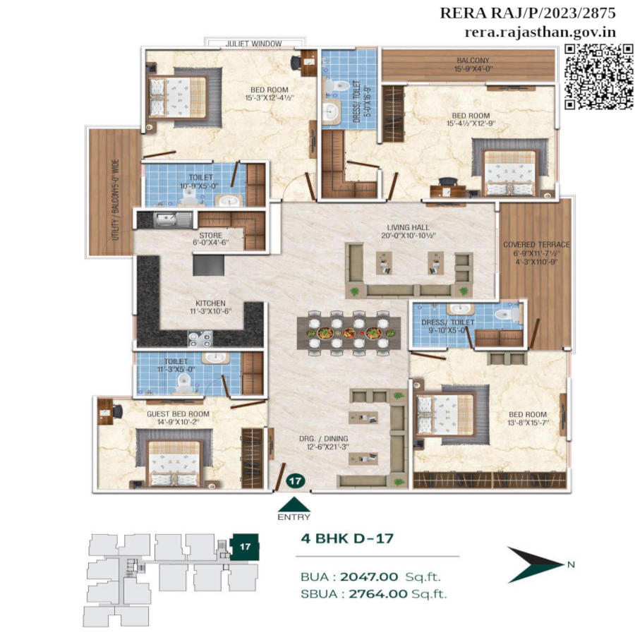 Platinum Greens Opulence 4bhk