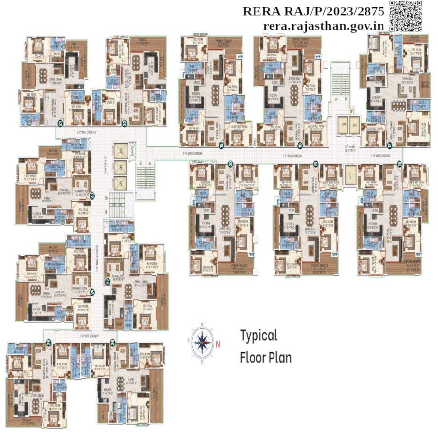 Platinum Greens Opulence Floor Plan